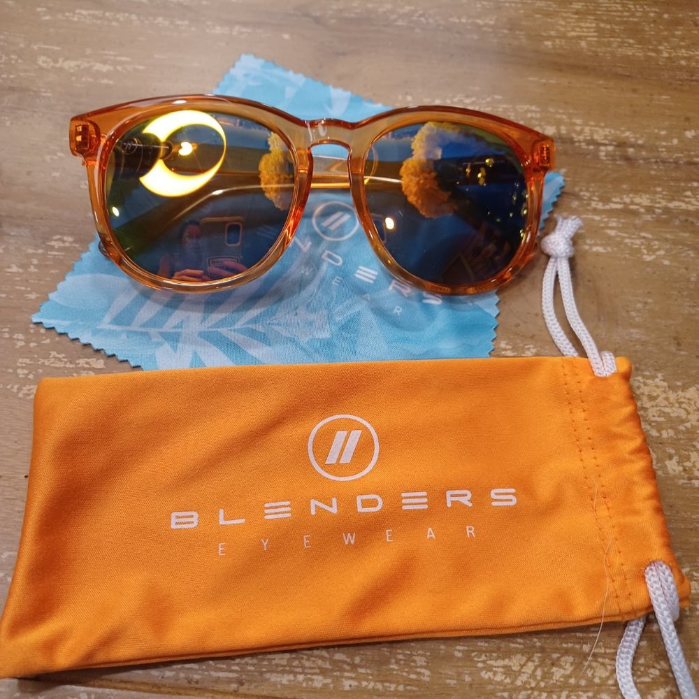 Blenders Polarized Sunglasses Orange